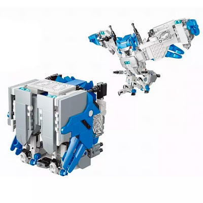 Конструктор Птица Куб трансформер 558 деталей 41228 Qman FCJ0855032 1